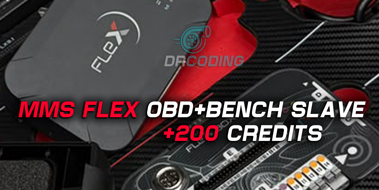 MMS FLEX | ECU Flasher OBD+BENCH SLAVE – aktuelles Angebot mit 200 Credits im Fileportal inklusive